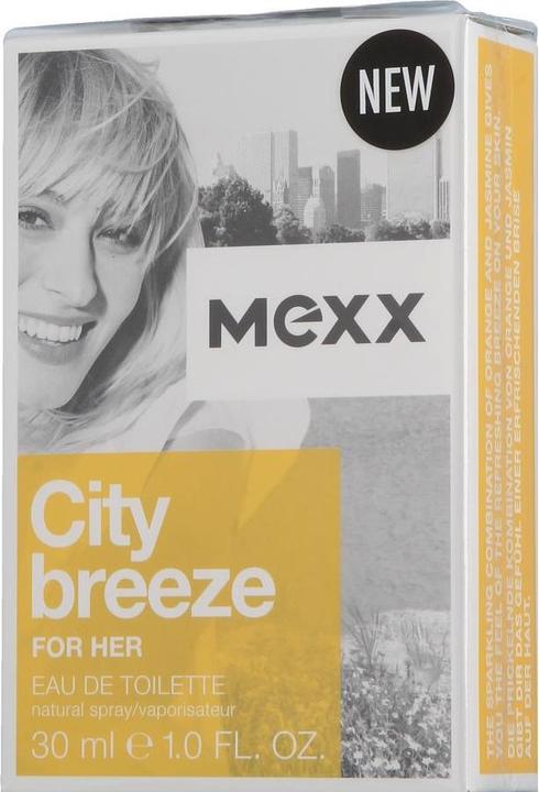 Actual product image Mexx City Breeze For Her (Eau de toilette, 30 ml)