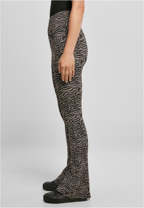Produktbild Urban Classics Ladies High Waist Zebra Boot Cut Leggings - 14105 (S)