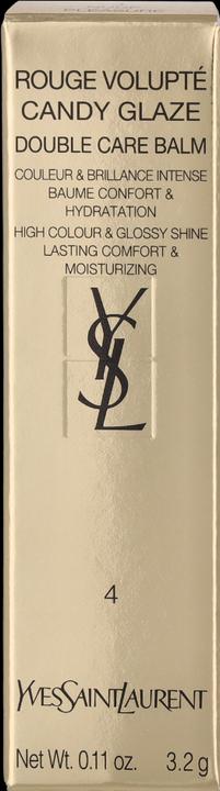 Produktbild Yves Saint Laurent Rouge Volupte Candy Glaze Lipgloss 4 (4 Nude Pleasure)