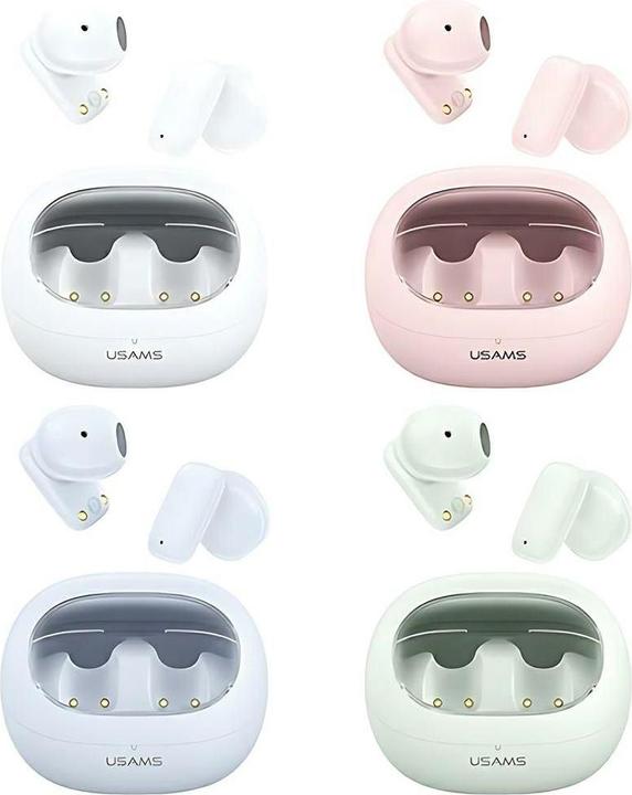 Immagine prodotto Usams Bluetooth 5.3 TWS Serie TD bezprzewodowe różowy/rosa BHUTD03 (TD22) (5 h, Senza fili)