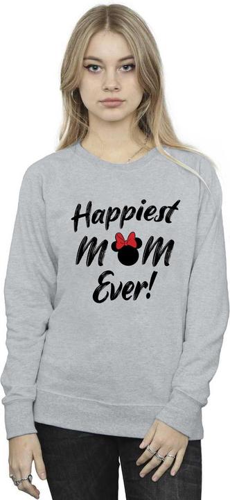 Immagine prodotto Disney Minnie Mouse Happiest Mom Ever Felpa Donna (M)
