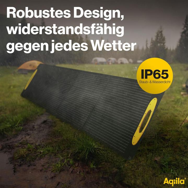 Actual product image Aqiila Sunbird P56 - Foldable solar panel (56 W, 1.34 kg)