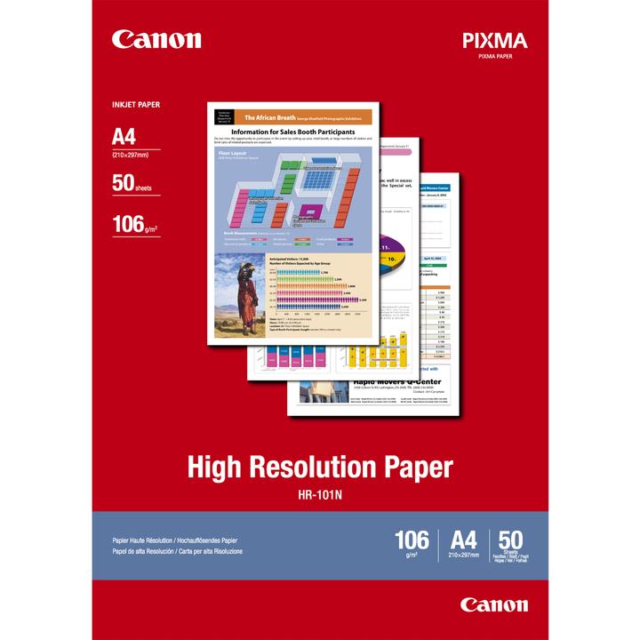 Immagine prodotto Canon Hr-101n (105 g/m², A4, 50 x)