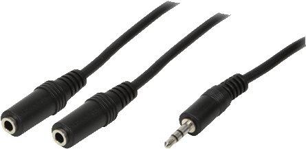 Actual product image LogiLink CA Connection cable (0.20 m, 3.5mm jack (AUX))