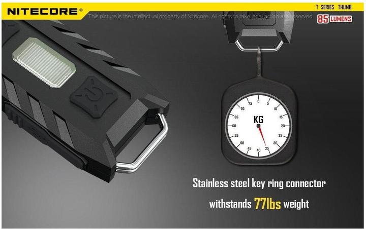 Produktbild Nitecore Thumb (7.40 cm, 85 lm)