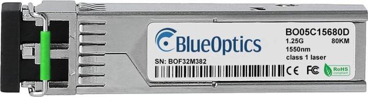 Actual product image CBO Keymile 37973029 compatible BlueOptics SFP BO05C15680D