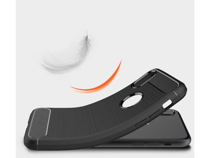Immagine prodotto Screenguard Custodia Apple iPhone XS Carbon Brushed Soft TPU (Apple iPhone XS)