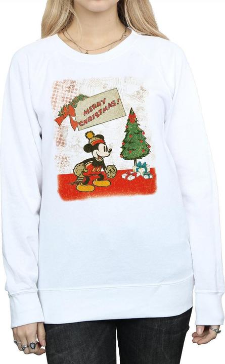 Immagine prodotto Disney Mickey Mouse Vintage Christmas Felpa Donna (XL)