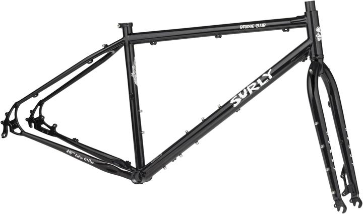 Surly Bridge Club MTB Rahmenkit, 26+/27.5+/700C, M, trevor's closet black