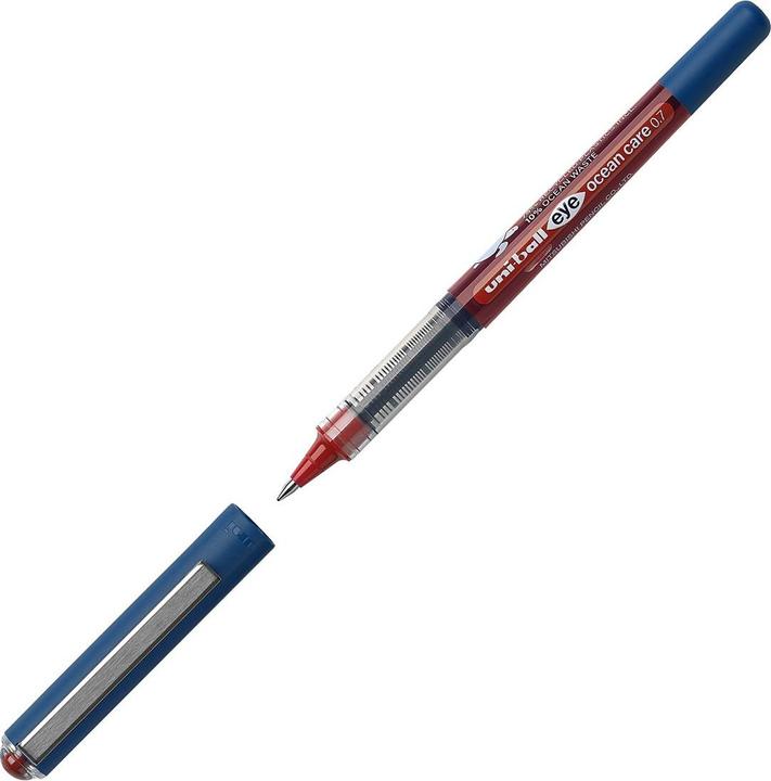 Produktbild Uni-ball UB EYE Ocean Care Gelschreiber 0,4 mm, Schreibfarbe: rot (Rot, 1 x)