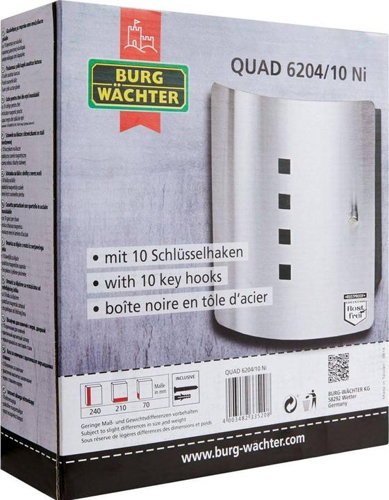 Immagine prodotto Burg Wächter Cassetta delle chiavi