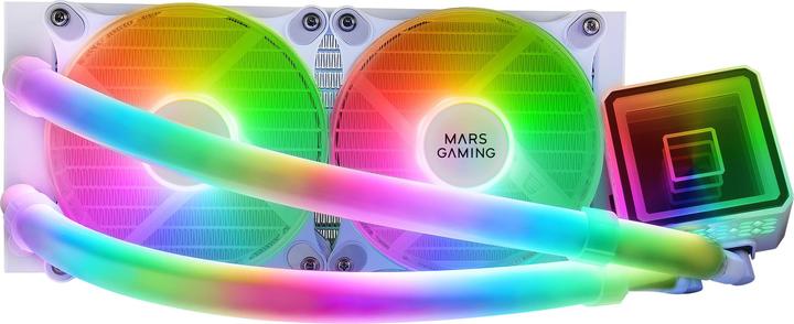 Image du produit Mars Gaming Kit Watercooling Aio Ml-Ultra RGB - 240mm (Blanc)