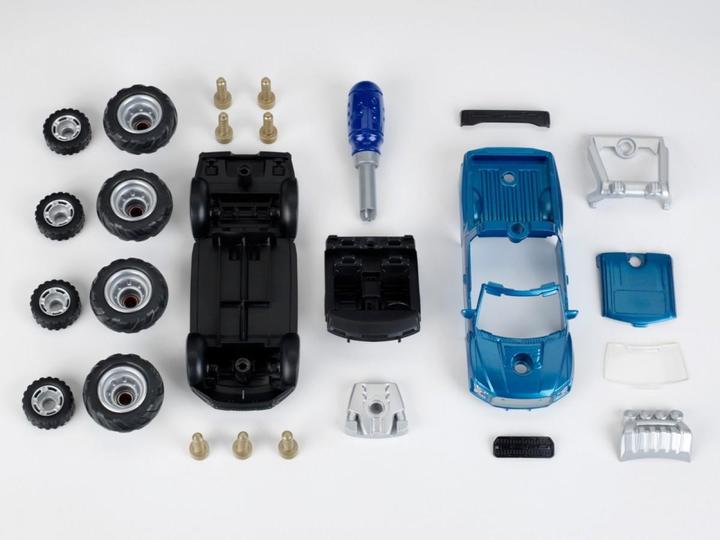 Image du produit Theo Klein 3312 2017 Ford F-150 Raptor - Set de construction 3 in 1 I Set de construction pour au moins 4 modè