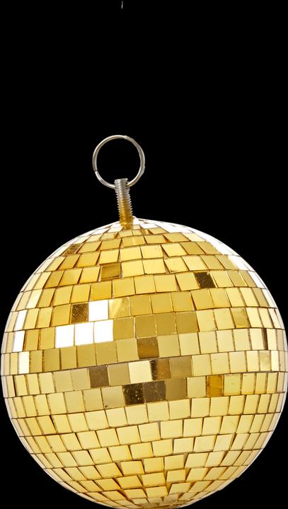 Rice Gold Disco Ball - 15 cm (15 cm)