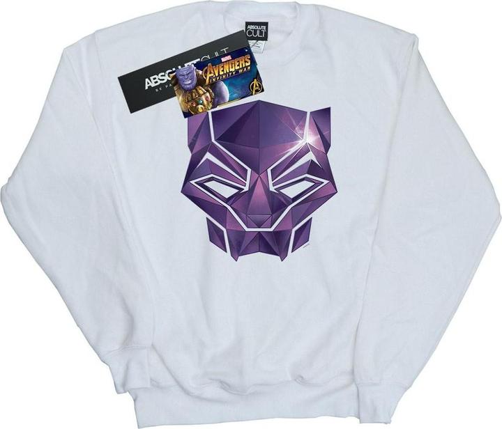 Image du produit - Sweat AVENGERS INFINITY WAR BLACK PANTHER GEOMETRIC - Garçon (152, 158)