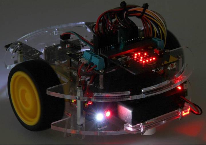 Image du produit Joy-it Robot en kit da montare Micro Bit JoyCar kit costruire MB-Joy-Car