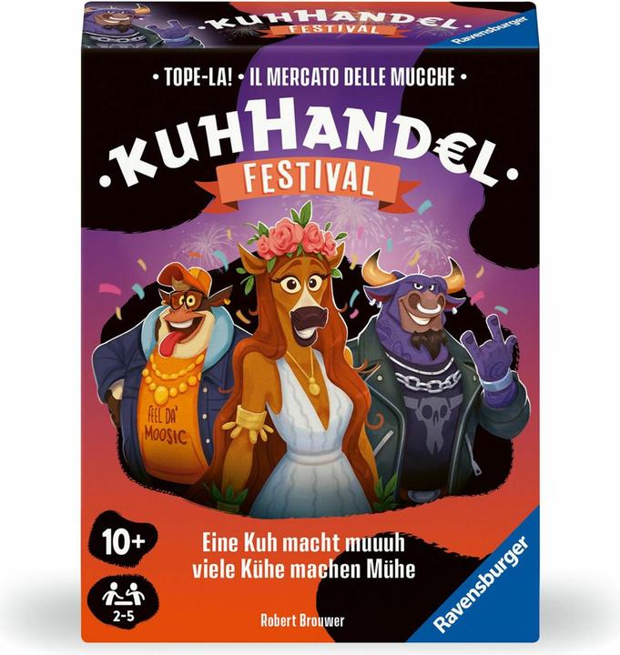Image du produit Ravensburger Commerce de la vache - Festival (Allemand, Italien, Français)