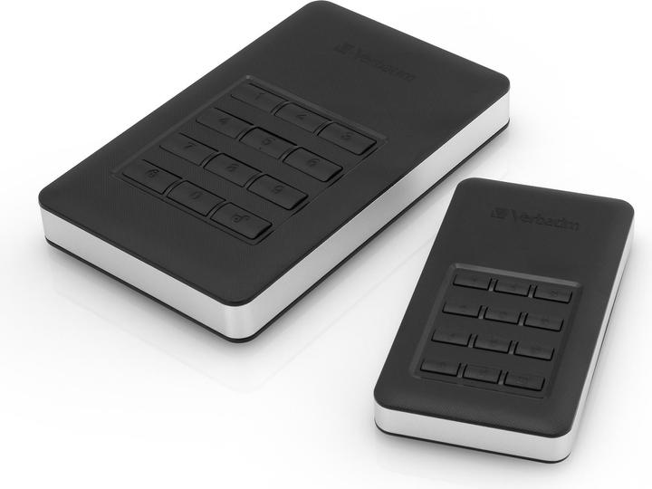 Productafbeelding Verbatim externe harde schijf USB 3.1 Beveiligd (1 TB)