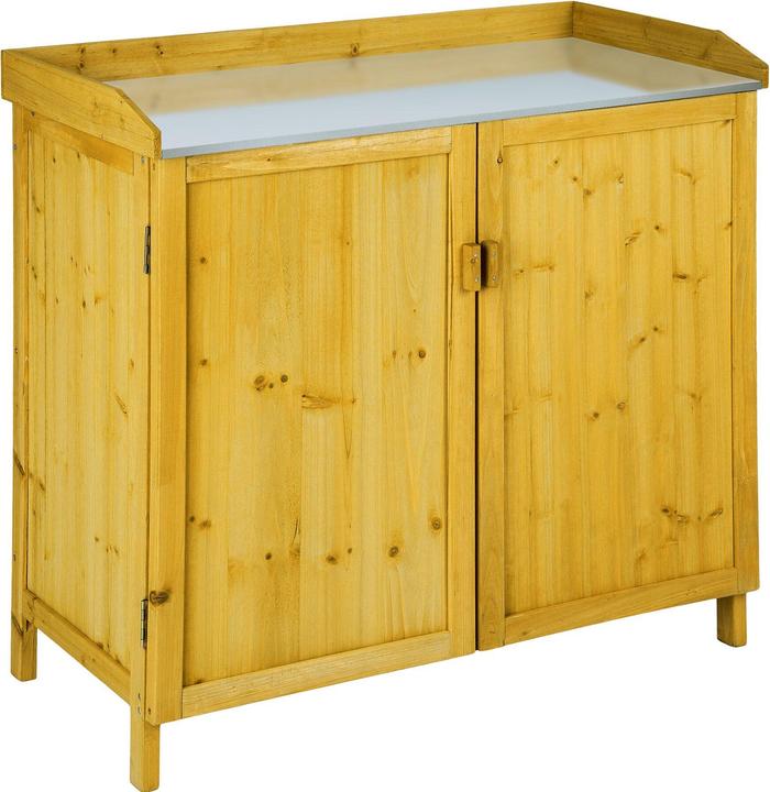 Produktbild tectake Pflanztisch mit Unterschrank
