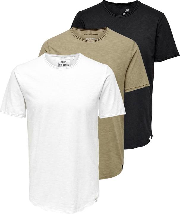 Weiss, Beige, Schwarz