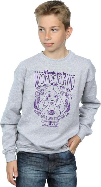 Immagine prodotto Disney Felpa da ragazzo Alice In Wonderland Adventures (152, 158)