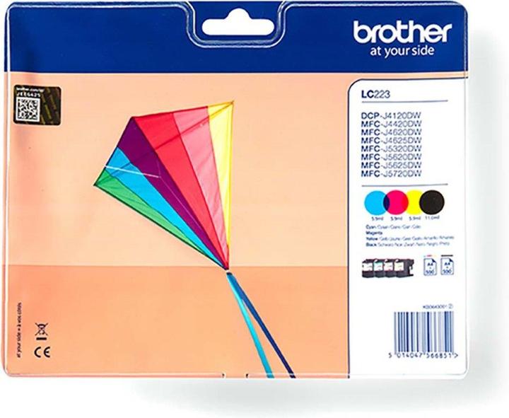 Produktbild Brother LC-223 Value Pack (M, Y, BK, C)
