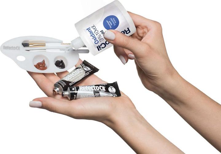 Produktbild Refectocil Natural Brown Eyelash & Eyebrow Tint + Oxidant 3%