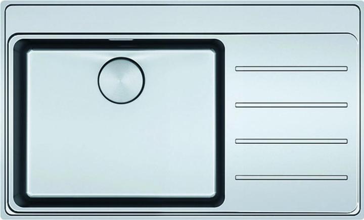 Actual product image Franke Mythos MYX 211-86 Stainless steel 127.0671.488 (Fitted sink, 25.60 cm, 60 cm)