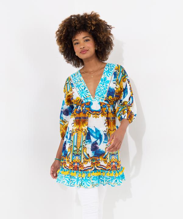 Produktbild Joe Browns Ship Print Pom-Pom Trim Tunic (14)
