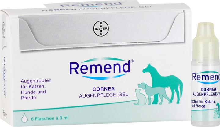 Produktbild Bayer REMEND-Cornea Augenpflege-Gel vet., 6 ml Lösung (Hund, 6 ml)