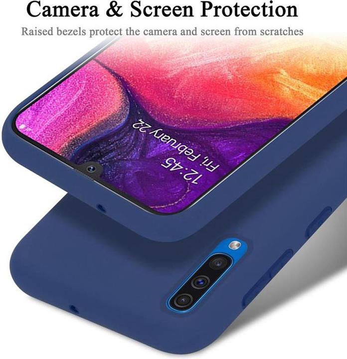 Actual product image Cadorabo TPU Liquid Silicone Case Cover (Samsung Galaxy A30s, Samsung Galaxy A50s)