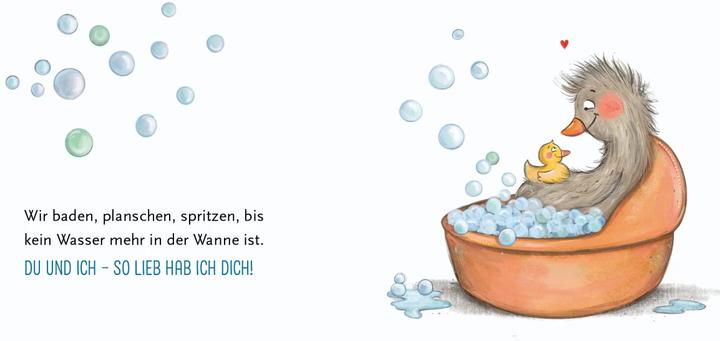 Actual product image So lieb hab ich dich (Pappbilderbuch) (German)