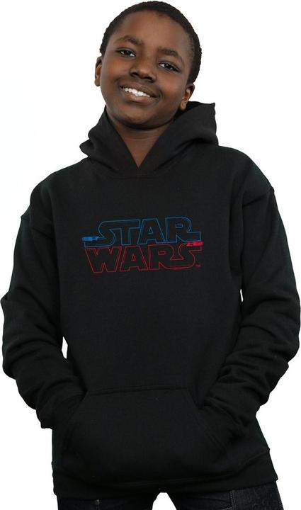 Produktbild Star Wars Lightsaber Logo Kapuzenpullover Jungen (152, 158)