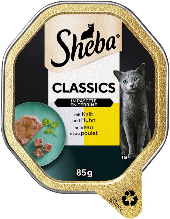 Image du produit Sheba Classics en Terrine au Veau et Poulet (Adulte, 1 pcs, 85 g)