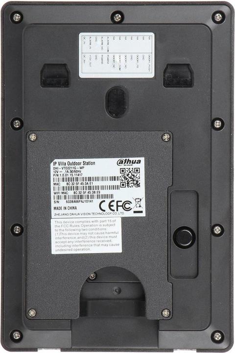 Actual product image Dahua VTO2211G-WP Doorbell Kit (Wireless)