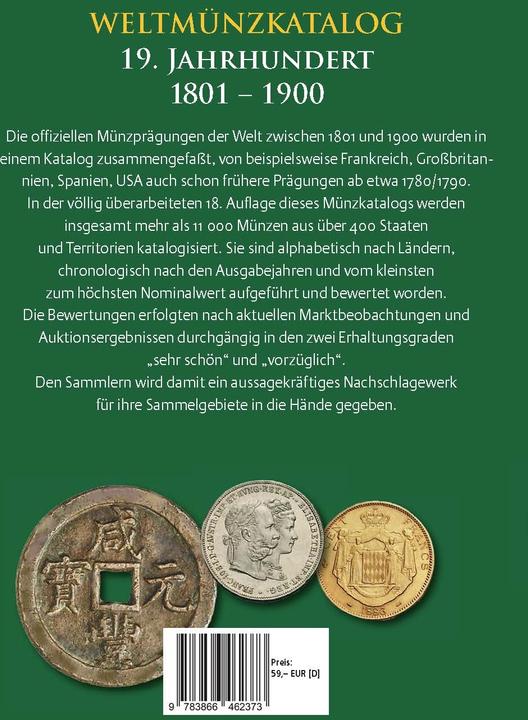 Actual product image Kahnt:Weltmünzkatalog 19. Jahrhundert (German, Helmut Kahnt, 2024)