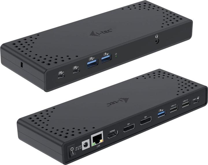 i-tec Triple Display Docking Station Gen 2 (USB-C, 13 Ports)