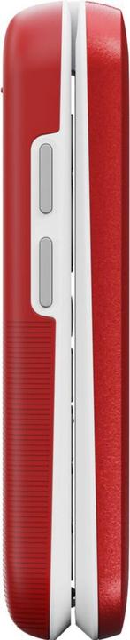 Image du produit Doro Leva L30, Clapet, SIM unique, 7,11 cm (2.8"), 2 MP, 1150 mAh, Rouge, Blanc (2.80", 2 Mpx, 4G)