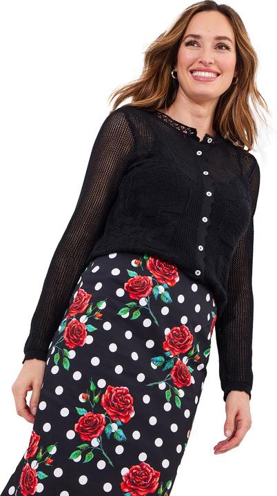 Image du produit Joe Browns Sheer Rose Lace Cardigan (40)