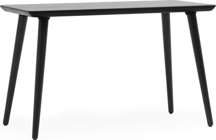 Actual product image Oakywood Classic Desk - Made of solid wood or veneer - color Black / 120x60 - (120 x 60 cm)