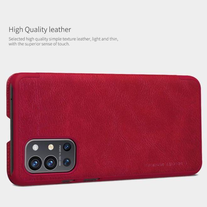 Actual product image Nillkin Qin Series (OnePlus 9R)