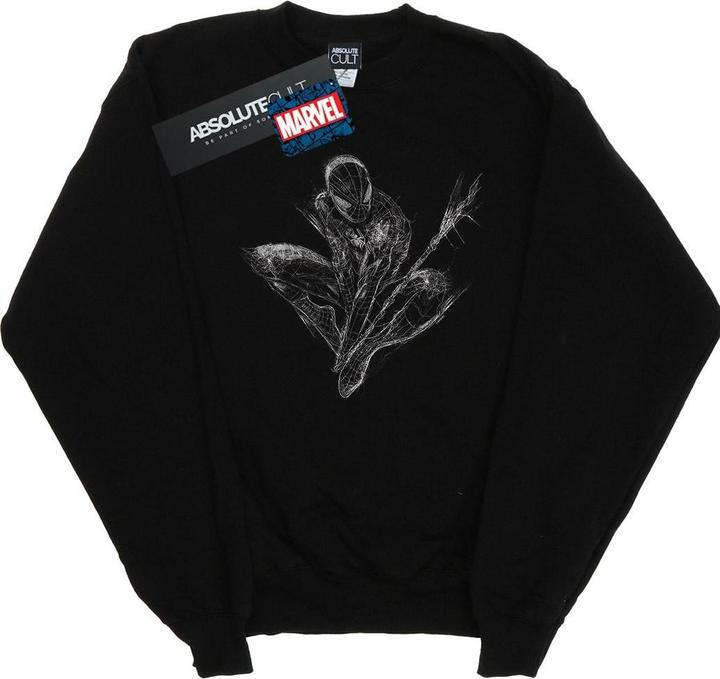Immagine prodotto Spider-Man Web Crouch Felpa Uomo (S)