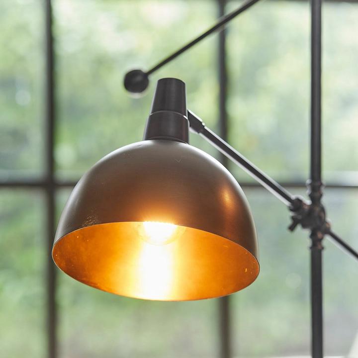 Produktbild Loberon Stehlampe Charmoire antikbraun/schwarz (E27)