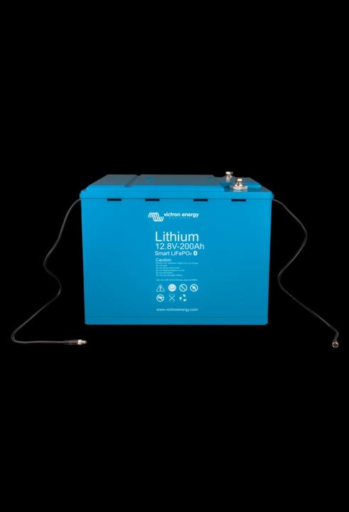 Image du produit Victron Energy Batterie LiFePO4 12.8V/200Ah - Smart (12.80 V, 200 Ah)