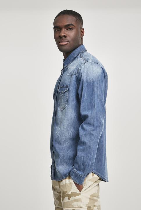 Actual product image Brandit Riley Denimshirt (S)