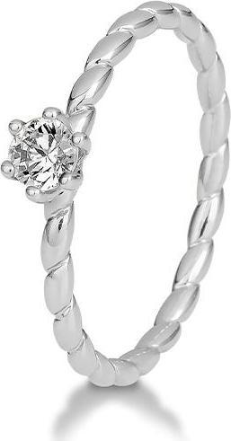 Produktbild Breuning Verlobungsring Twisted (48, 585/14 K Gold)