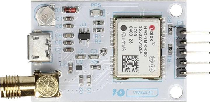 Produktbild Whadda WPI430 GPS-Modul U-BLOX NEO-7M für Arduino®