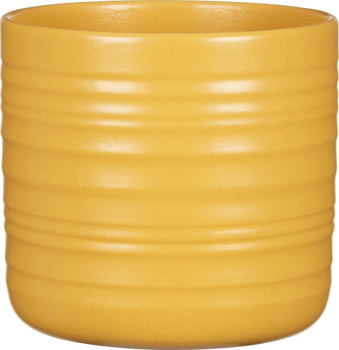 Produktbild Scheurich Cottage, Blumentopf aus Keramik, Farbe: Curcuma, 14,2 cm Durchmesser, 12,8 cm hoch, 1,5 l (14.20 cm)