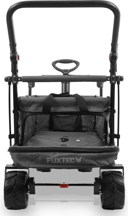 Actual product image Fuxtec Strand-Bollerwagen FX-CTB800 mit UV-geschütztem Sonnendach,Schiebegriff & Innenraumverlängeru