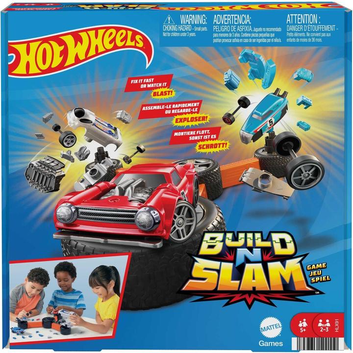 Produktbild Mattel Games Hot Wheels Build N Slam (Multilingual)